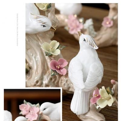 TƯỢNG ĐÔI CHIM TRẮNG HẠNH PHÚC
